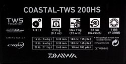 画像5: ダイワ　DAIWA COASTAL TWS 200HS
