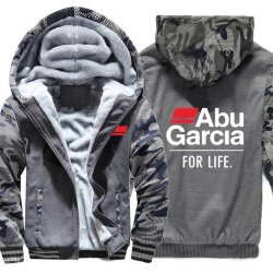 画像2: ABU アブガルシア メンズ ウィンタージャケット ジャケット 冬用 メンズジャケット フード付きパーカー パーカー