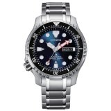 【送料無料】CITIZEN 海外モデル メンズ腕時計 プロマスター マリーン チタン ブルーダイヤル オートマチック NY0100-50M
