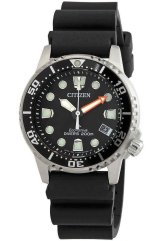 【送料無料】CITIZEN 海外モデル メンズ腕時計 プロマスター エコドライブ ブラックダイヤル ダイバーズ EO2020-08E