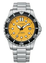 【送料無料】CITIZEN 海外モデル メンズ腕時計 アーバン メカニカル イエロー ダイヤル オートマチック NJ0170-83Z