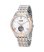 画像1: 【送料無料】CITIZEN 海外モデル メンズ腕時計 ツートーン オープンハート ホワイトダイヤル オートマチック NH9136-88A (1)