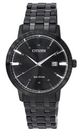 【送料無料】CITIZEN メンズ腕時計 海外モデル エコドライブ ブラックダイヤル BM7465-84E