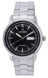 【送料無料】CITIZEN メンズ腕時計 海外モデル ブラックダイヤル オートマチック NH8400-87E