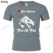 画像3: ABU アブガルシア メンズ Tシャツ シャツ 魚プリント