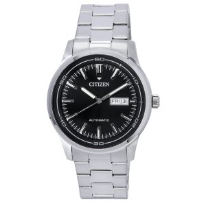 画像: 【送料無料】CITIZEN メンズ腕時計 海外モデル ブラックダイヤル オートマチック NH8400-87E