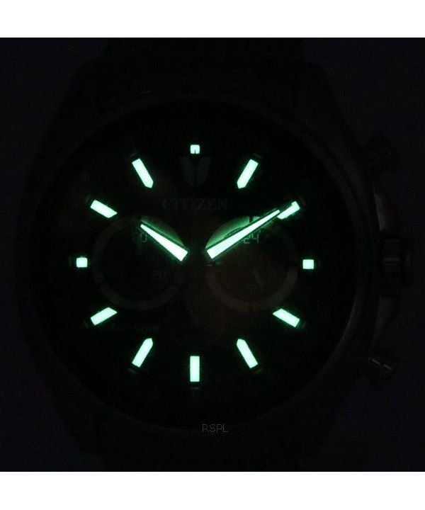 画像2: 【送料無料】CITIZEN メンズ腕時計 海外モデル エコドライブ クロノグラフ ブラックダイヤル CA4560-81E
